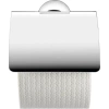 Держатель туалетной бумаги Duravit Starck T 0099401000 хром, с крышкой - фото маленькое 3