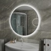 Зеркало в ванную с подсветкой Teymi, круглое, Oreol D70 LED сенсор T20241S - фото маленькое 6
