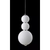 Подвесной светодиодный светильник Crystal Lux Desi SP3 Chrome/White - фото маленькое 2