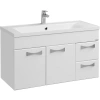 Тумба с раковиной Aquaton Диор 100 белый (1A1677K3DR010) - фото маленькое 1