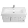 Тумба с раковиной Aquaton Диор 100 белый (1A1677K3DR010) - фото маленькое 2