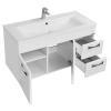Тумба с раковиной Aquaton Диор 100 белый (1A1677K3DR010) - фото маленькое 3