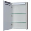 Зеркало-шкаф Aquaton Сильва 50 с подсветкой светлое дерево (1A215502SIW6L) - фото маленькое 2