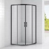 Душевой уголок Cezares Eco O R 2 90 C NERO (ECO-O-R-2-90-C-NERO) - фото маленькое 1