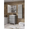 Зеркало-шкаф AQUATON Лондри 60 белое (1A278502LH010) - фото маленькое 6