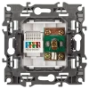 Розетка комбинированная RJ45+TV Эра 12-3110-01М Б0065691 - фото маленькое 3