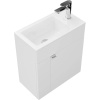 Тумба под раковину KERAMA MARAZZI Lato 50 подвесная, белая (LAT.50.1\WHT) - фото маленькое 13