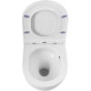 Унитаз подвесной BelBagno Sfera-r BB046CH-TOR безободковый, крышка BB870SC с микролифтом - фото маленькое 5