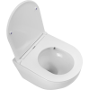 Унитаз подвесной BelBagno Sfera-r BB046CH-TOR безободковый, крышка BB870SC с микролифтом - фото маленькое 8
