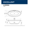 Акриловая ванна Excellent Lumina 190x95 (WAEX.LUM19WH) - фото маленькое 7