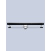 Душевой трап (лоток) AltroBagno Trave 071220 NeOp (80) матовый черный (AltroBagnoTrave071220NeOp) - фото маленькое 3
