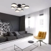 Потолочная люстра LED4U L3201-700 BK - фото маленькое 7
