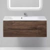Тумба с раковиной BelBagno Marino 120 rovere moro - фото маленькое 1