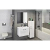 Зеркало-шкаф Comforty Флоренция 70 белый глянец (00003130350) - фото маленькое 2