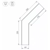 Коннектор угловой Arlight SL-Line-6070-135 030138 - фото маленькое 2
