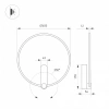 Бра Arlight VINCI 036506 - фото маленькое 4