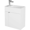 Тумба под раковину KERAMA MARAZZI Lato 50 подвесная, белая (LAT.50.1\WHT) - фото маленькое 8