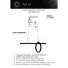 Подвесной светодиодный светильник Aployt Esm APL.662.03.63 - фото маленькое 2