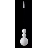Подвесной светодиодный светильник Crystal Lux Desi SP3 Chrome/White - фото маленькое 4