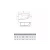 Ванна акриловая Vayer Boomerang 150x90 R белый (Гл000010851) - фото маленькое 9