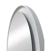 Зеркало круглое Art&amp;Max Napoli 100 белое (AM-Nap-1000-DS-F-White) - фото маленькое 3