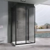 Душевой уголок Abber Schwarzer Diamant AG30100BH-S50B-S50B 100x50, профиль черный, стекло прозрачное - фото маленькое 2