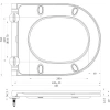 Унитаз подвесной BelBagno Sfera-r BB046CH-TOR безободковый, крышка BB870SC с микролифтом - фото маленькое 11