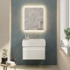 Тумба с раковиной Kerama Marazzi Logica 70 белоснежный - фото маленькое 6