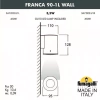 Светильник на штанге Fumagalli Franca 90 3A7.002.000.AXU1L - фото маленькое 5