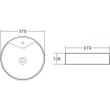 Рукомойник BelBagno BB1400 - фото маленькое 3
