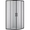 Душевой уголок Cezares Eco O R 2 90 C NERO (ECO-O-R-2-90-C-NERO) - фото маленькое 3