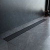 Душевой трап (лоток) AM.PM PrimeFlow Tile 90 см, черный матовый (W02SC-U11-090-04BM) - фото маленькое 8