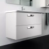 Тумба для комплекта Roca Gap 80, белая матовая (ZRU9302732) - фото маленькое 2