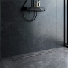 Душевой трап (лоток) AM.PM PrimeFlow Tile 90 см, черный матовый (W02SC-U11-090-04BM) - фото маленькое 5