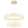 Подвесной светодиодный светильник Crystal Lux Musika SP100W Led Gold - фото маленькое 1