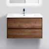 Тумба с раковиной BelBagno Kraft 90 rovere tabacco - фото маленькое 1