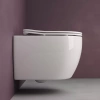 Комплект Унитаз подвесной Ceramica Nova Play CN3001 безободковый, с микролифтом + Система инсталляции для унитазов EWRIKA ProLT 0026-2020 + Кнопка смыва EWRIKA 0041 хром (558370) - фото маленькое 5