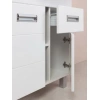 Тумба с раковиной Onika Балтика 60 белый - фото маленькое 2