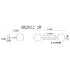Бра MyFar Valency MR2032-2W - фото маленькое 5