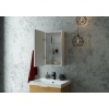 Зеркало-шкаф Continent Allure 35х65 L с подсветкой белый (МВК055) - фото маленькое 10