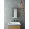 Зеркало-шкаф Continent Allure 35х65 L с подсветкой белый (МВК055) - фото маленькое 9