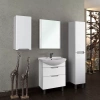 Тумба с раковиной Dreja.Eco Laguna Plus 75 белая - фото маленькое 2