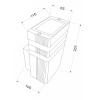 Уличный настенный светильник Maytoni Unter den Linden O578WL-01B - фото маленькое 4