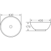 Рукомойник BelBagno BB1077 - фото маленькое 3