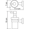 Дозатор Wasserkraft Lippe K-6599 - фото маленькое 3
