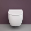 Комплект Унитаз подвесной Ceramica Nova Play CN3001 безободковый, с микролифтом + Система инсталляции для унитазов EWRIKA ProLT 0026-2020 + Кнопка смыва EWRIKA 0041 хром (558370) - фото маленькое 3