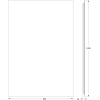 Зеркало Defesto Glow DF 2510 80х120 с LED-подсветкой, 4 500 K, без выключателя - фото маленькое 4