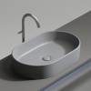 Накладная раковина Ceramicanova Element CN6048MH антрацит матовая - фото маленькое 5