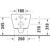 Чаша для унитаза подвесного Duravit D-Neo 2577090000 - фото маленькое 13