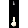 Подвесной светодиодный светильник Crystal Lux Desi SP3 Chrome/White - фото маленькое 3